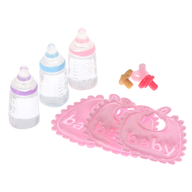 Resin Art Baby - 3 Stück antike Puppen Haus Miniatur