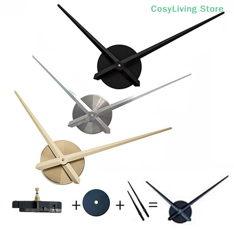 Resin Art Watch - 1Set 3D Wanduhr Einfache DIY Große