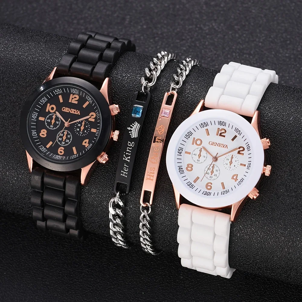 Resin Art Watch - 2Pcs Luxus frauen Uhr Set Mode
