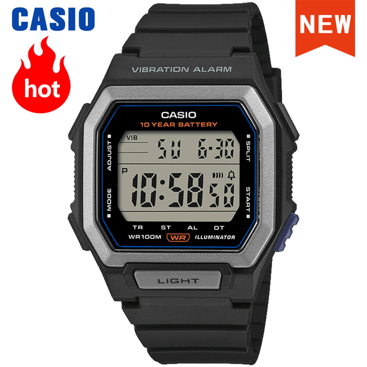 Resin Art Watch - Casio Uhr Neues Modell 2026 W-738