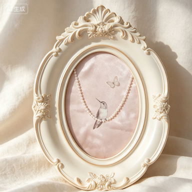 Resin Art Photo Frame - Französischer Vintage-Wandbilderrahmen Kunstgemälde Ornament Elegante Wohnzimmer