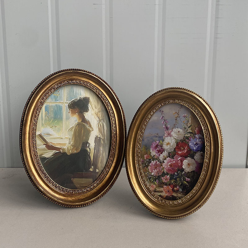 Vintage Europäisches Relief Go – Resin Art Photo Frame Bewertung und Preis