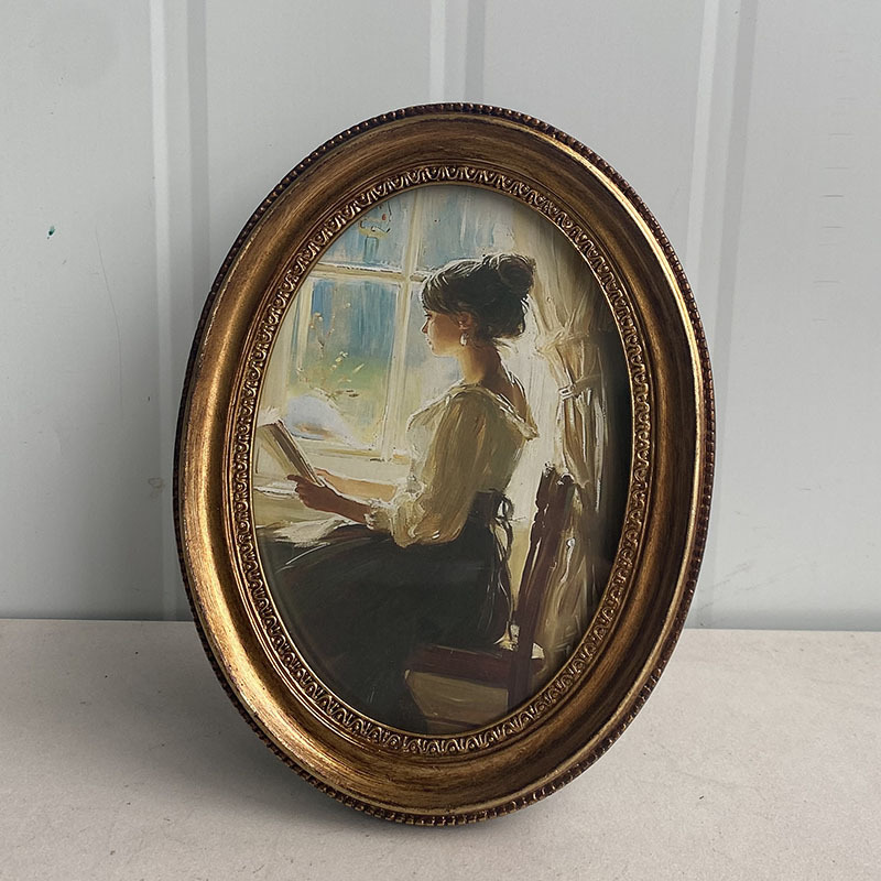 Vintage Europäisches Relief Go – Resin Art Photo Frame Bewertung und Preis