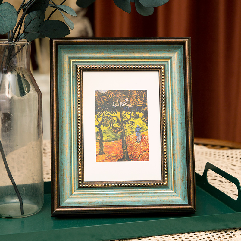 Vintage 6/7/10 Zoll antike Bil – Resin Art Photo Frame Bewertung und Preis
