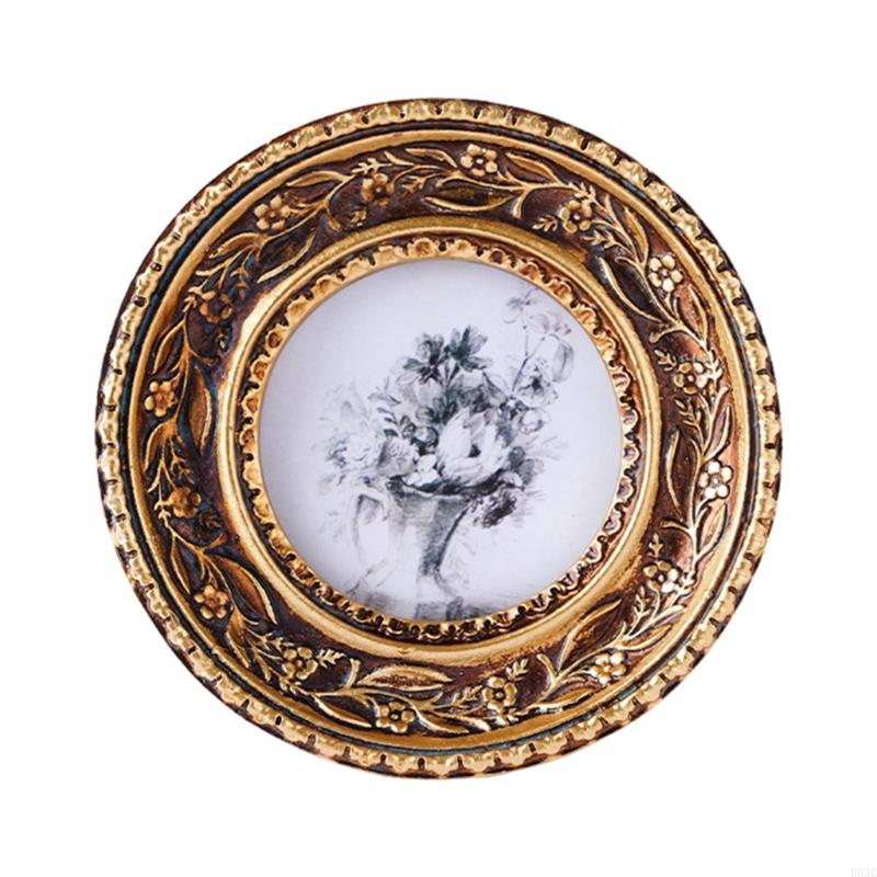 Runder Fotorahmen in Antik-Bro – Resin Art Photo Frame Bewertung und Preis