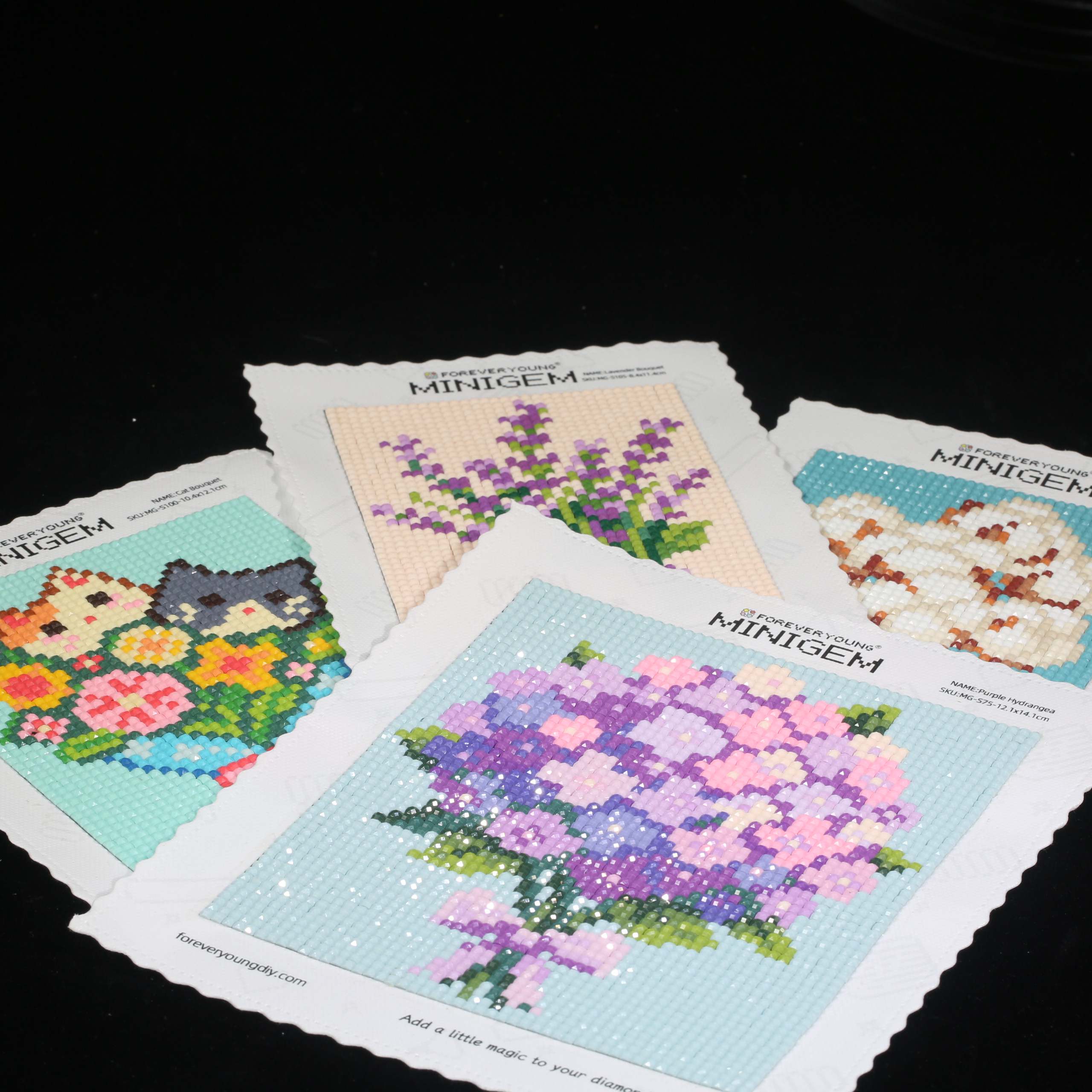 Minigem ®   Lila Hortensien 5D – Resin Art For Kids Bewertung und Preis