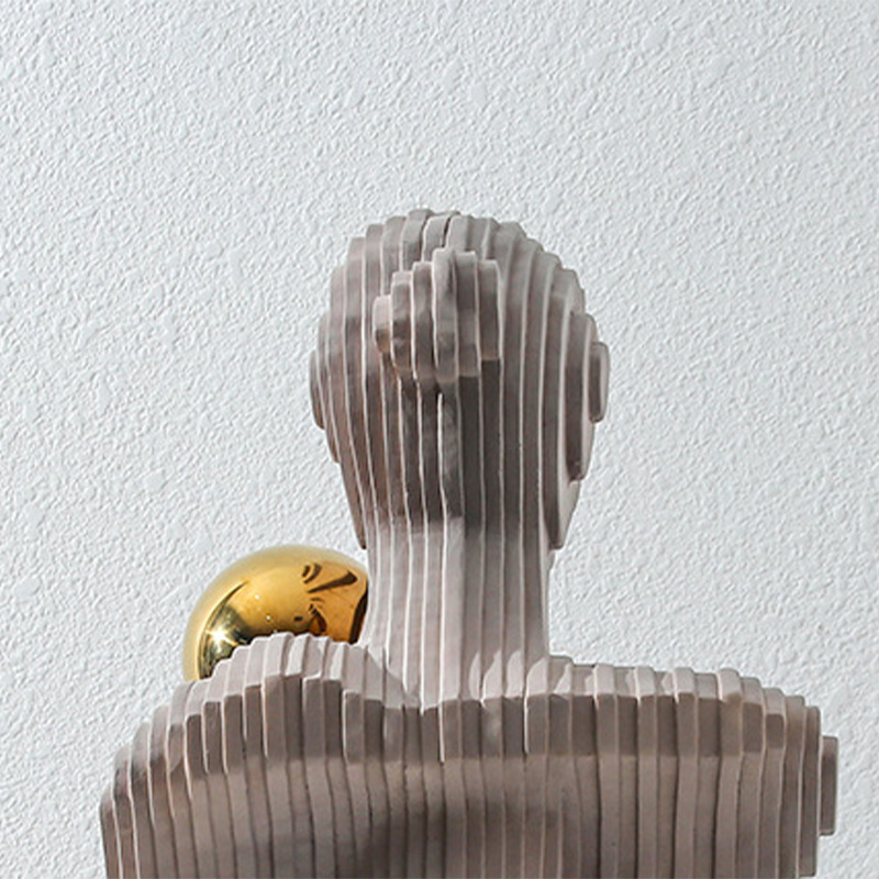 Luxuriöse Kunstskulptur mit Fi – Resin Art Business Bewertung und Preis