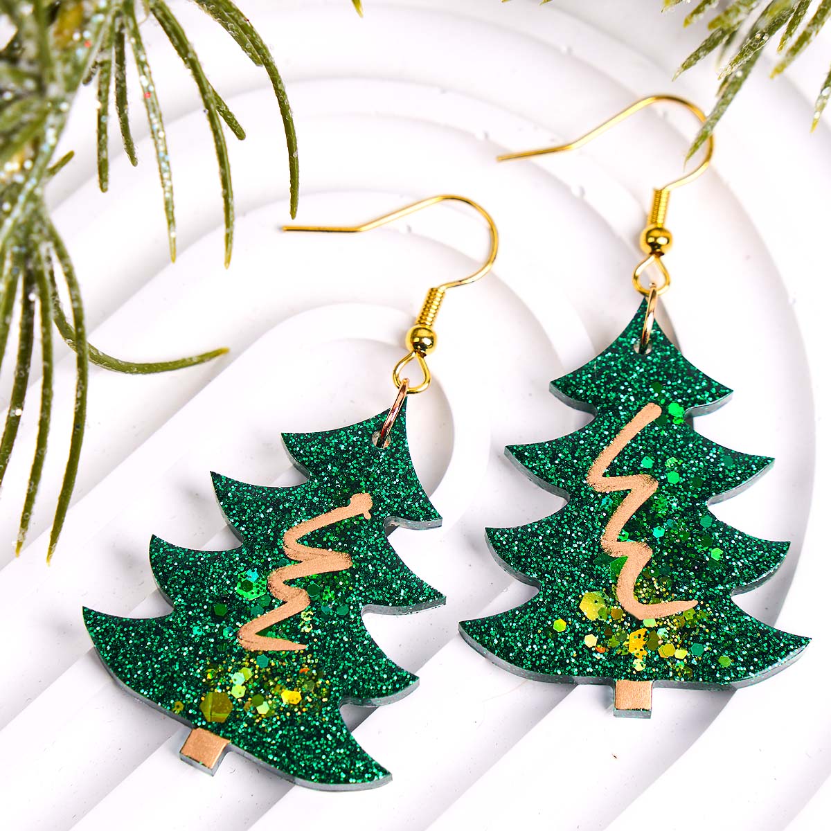 3D Weihnachtsbaum-Anhänger Sil – Resin Art Uv Bewertung und Preis