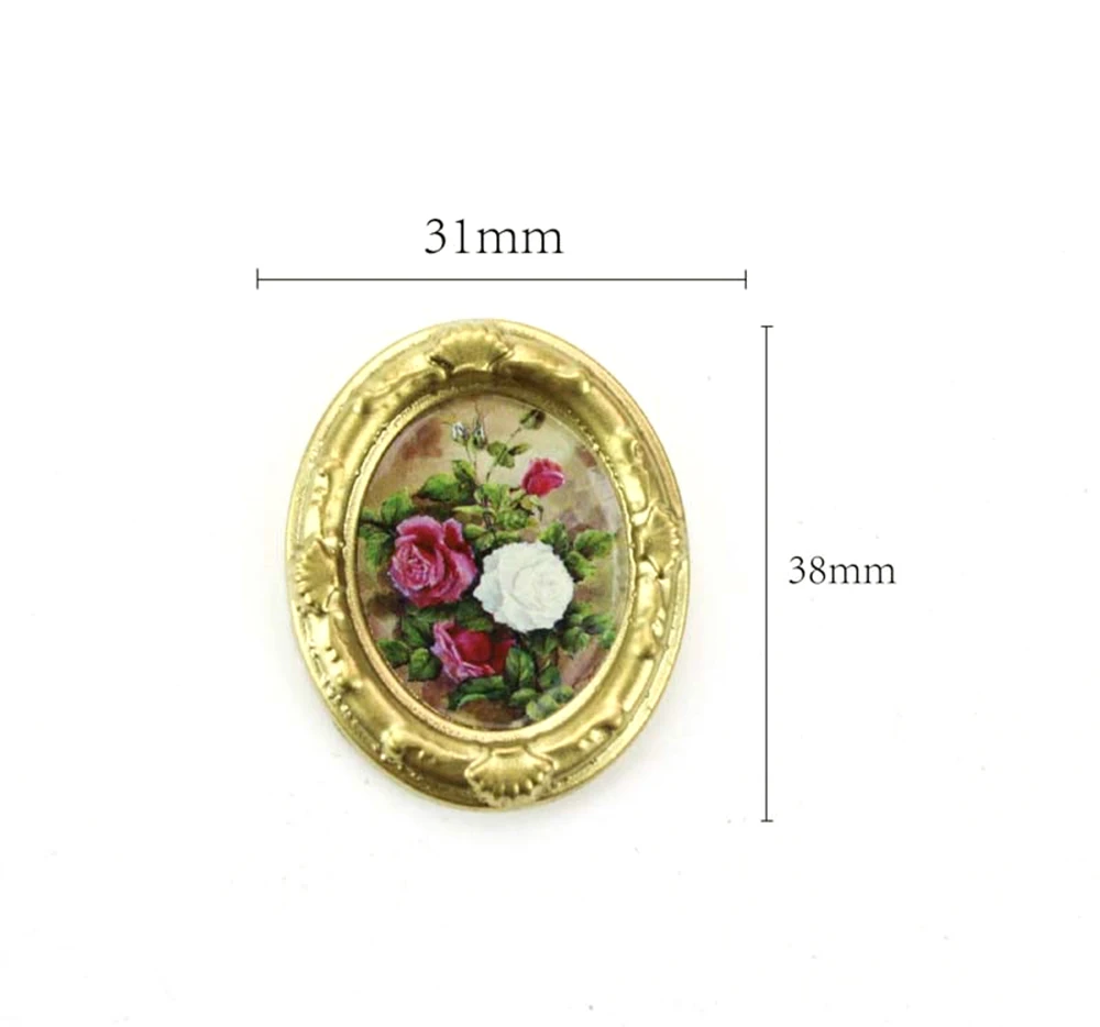 1/12 Puppenhaus Miniatur Fotor – Resin Art Photo Frame Bewertung und Preis