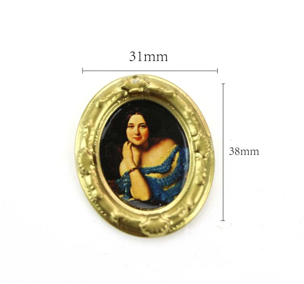 1/12 Puppenhaus Miniatur Fotor – Resin Art Photo Frame Bewertung und Preis