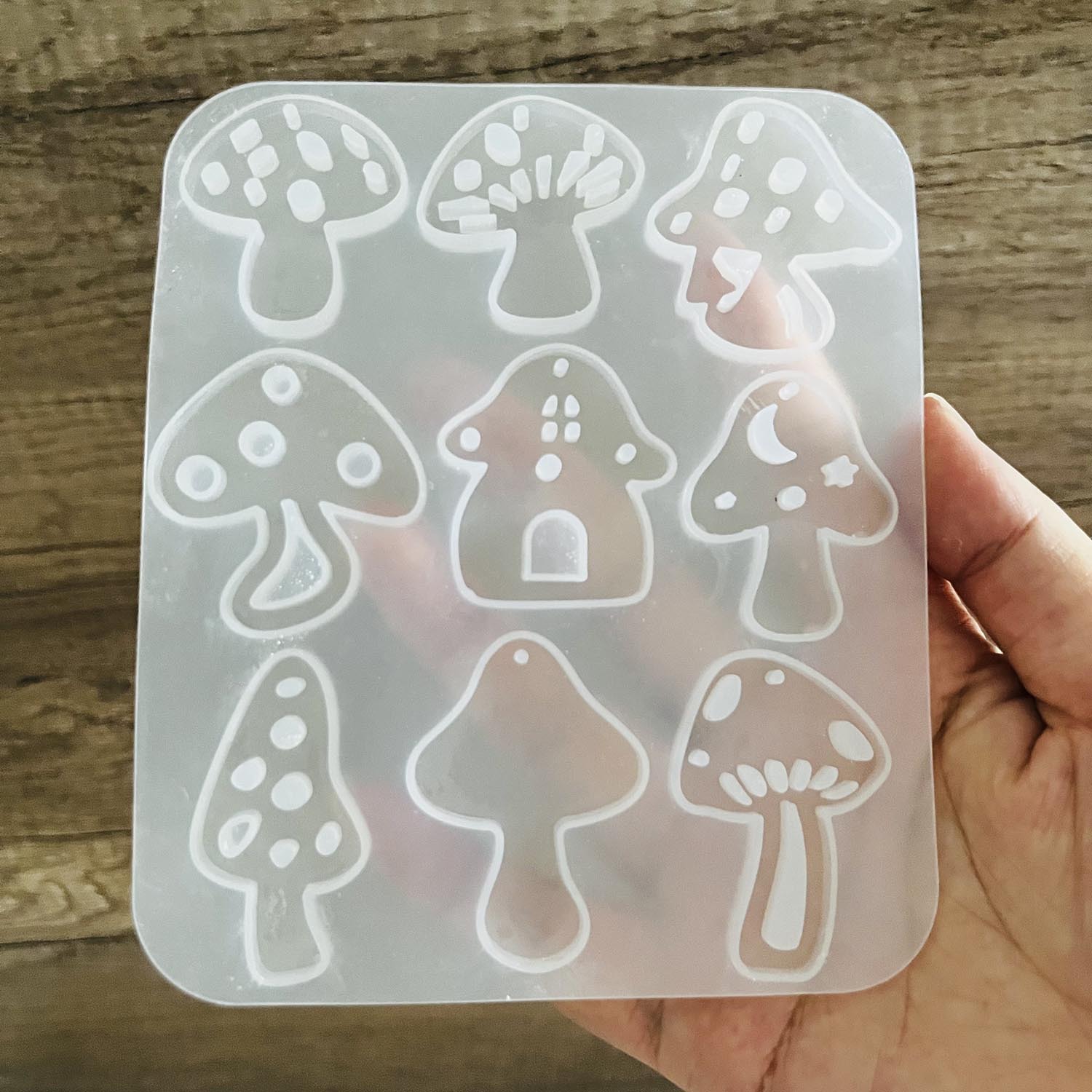 Multi Style Pilze Ohrring Anhä – Resin Art Liquid Bewertung und Preis