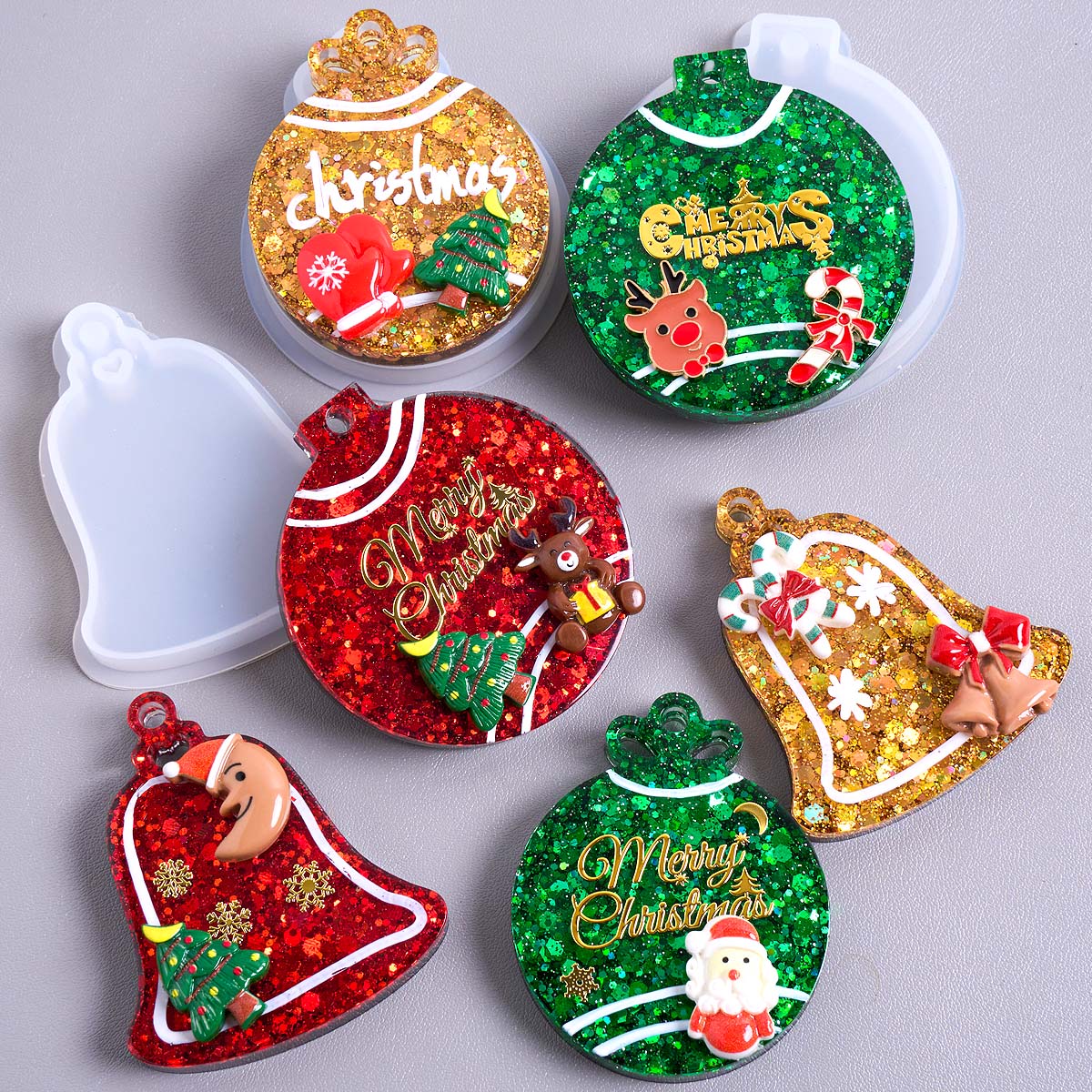 Weihnachten Tag Anhänger Silik – Resin Art Uv Bewertung und Preis