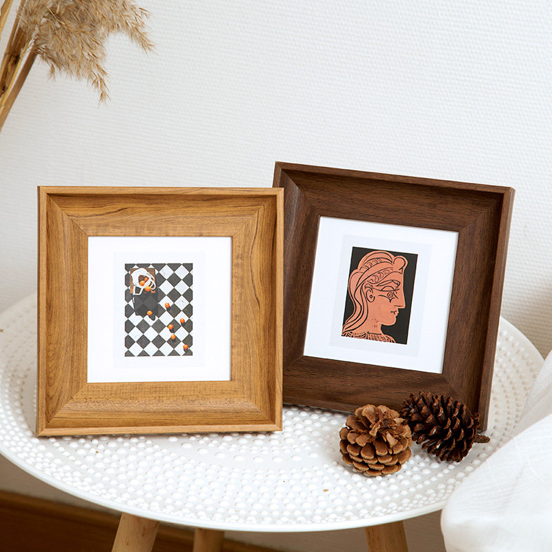 Farblich Abgesetzter Quadratis – Resin Art Photo Frame Bewertung und Preis