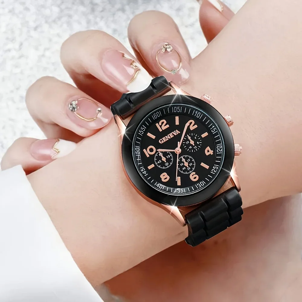 2Pcs Luxus frauen Uhr Set Mode – Resin Art Watch Bewertung und Preis