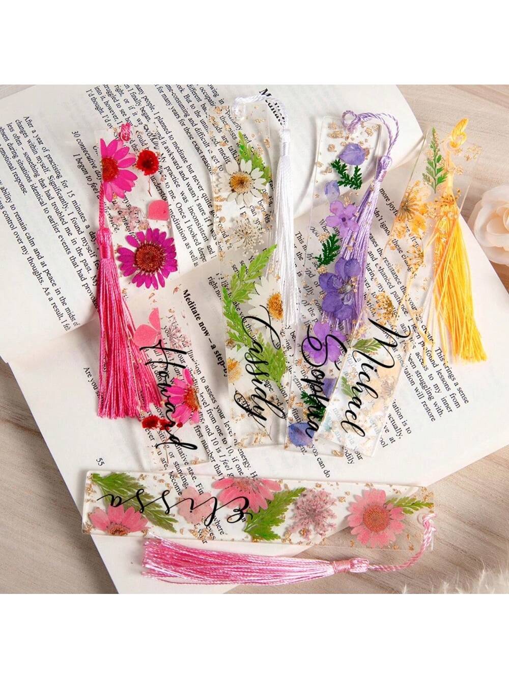 1 Stück Personalisiertes Gepre – Resin Art Name Bewertung und Preis