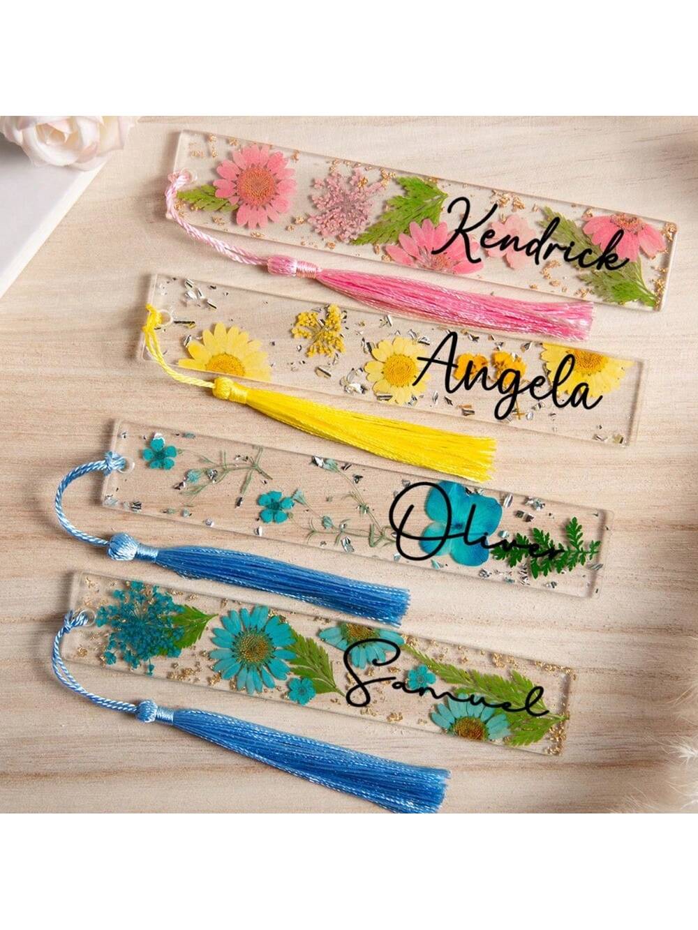 1 Stück Personalisiertes Gepre – Resin Art Name Bewertung und Preis