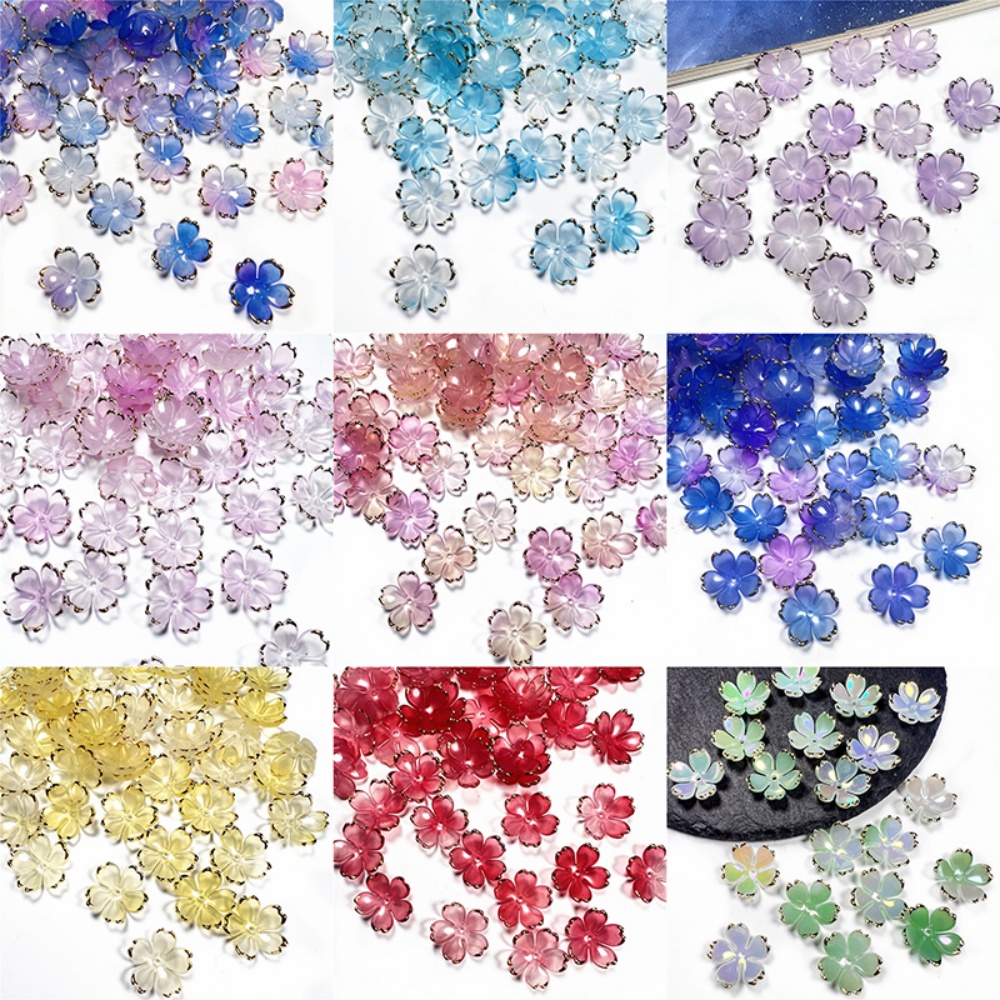 50 Stück/Set 19mm Acryl-Kirsch – Resin Art Acrylic Bewertung und Preis