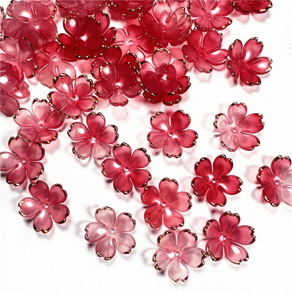 50 Stück/Set 19mm Acryl-Kirsch – Resin Art Acrylic Bewertung und Preis