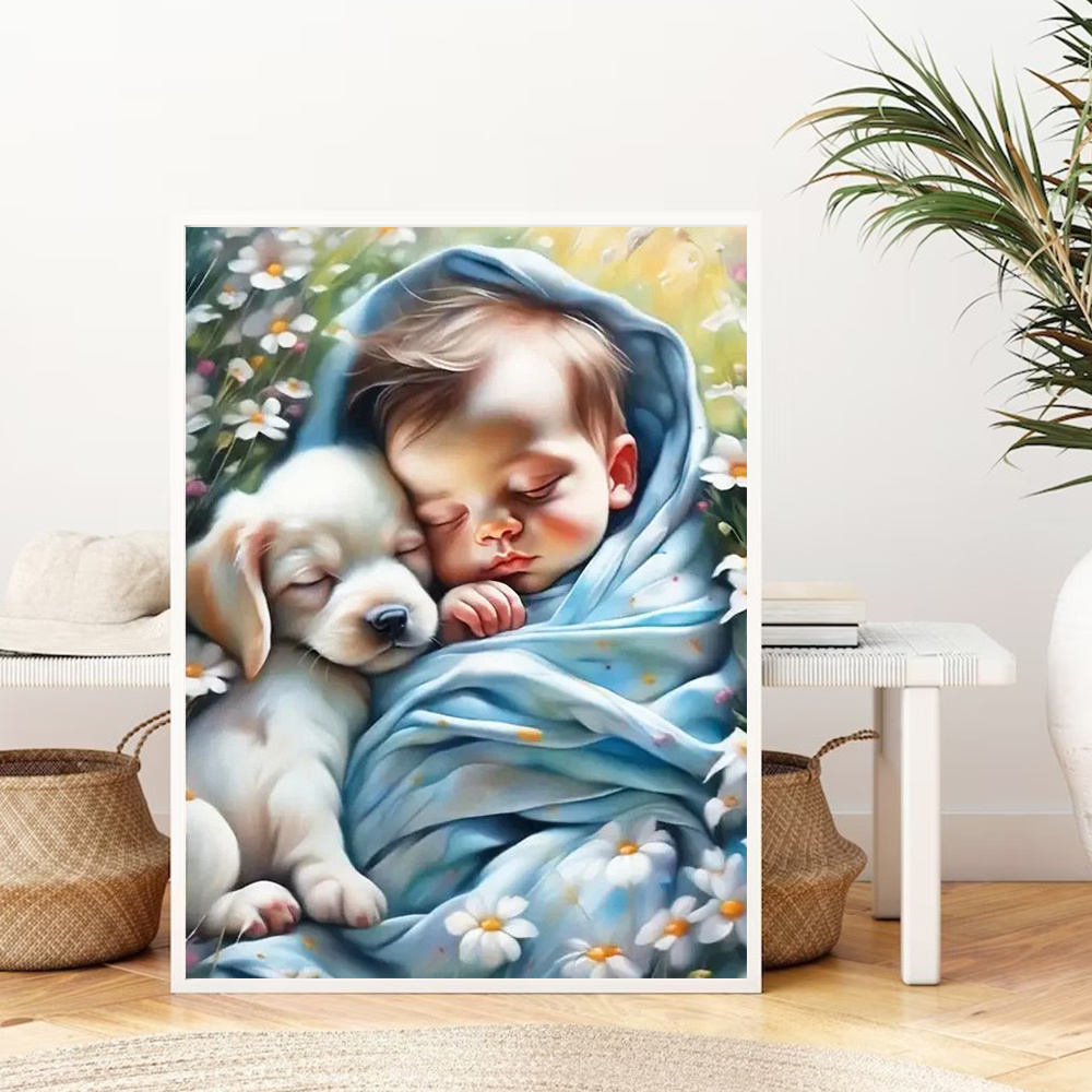 Huacan 5d DIY Diamant Malerei  – Resin Art Baby Bewertung und Preis