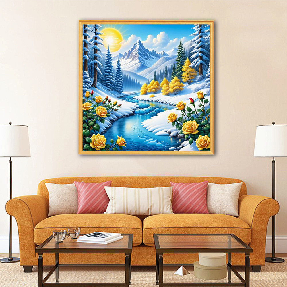 Evershine Fluss Diamant Malere – Resin Art Flower Bewertung und Preis