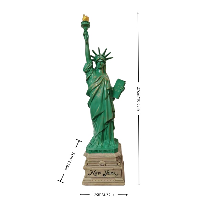 Freiheitsstatue aus Kunstharz, – Resin Art Workshop Bewertung und Preis
