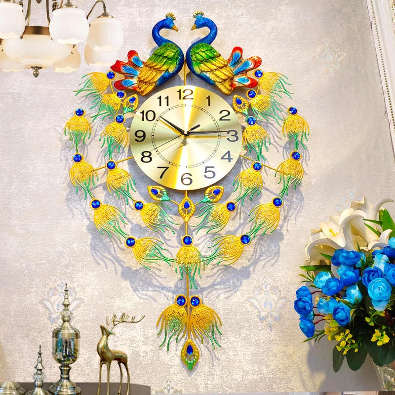 Peacock Nordic Wanduhren Digit – Resin Art Watch Bewertung und Preis