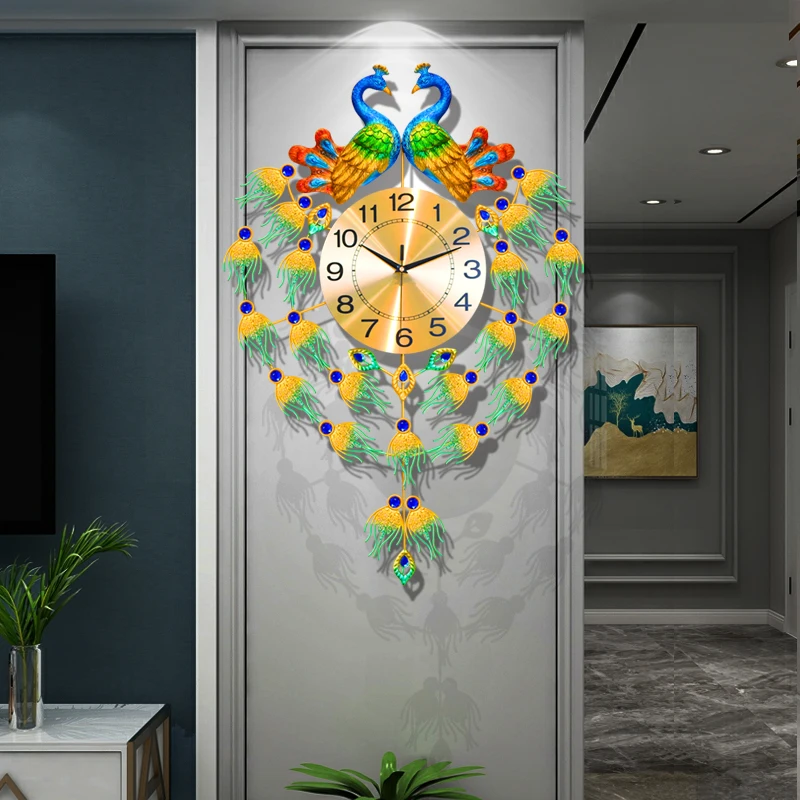 Peacock Nordic Wanduhren Digit – Resin Art Watch Bewertung und Preis