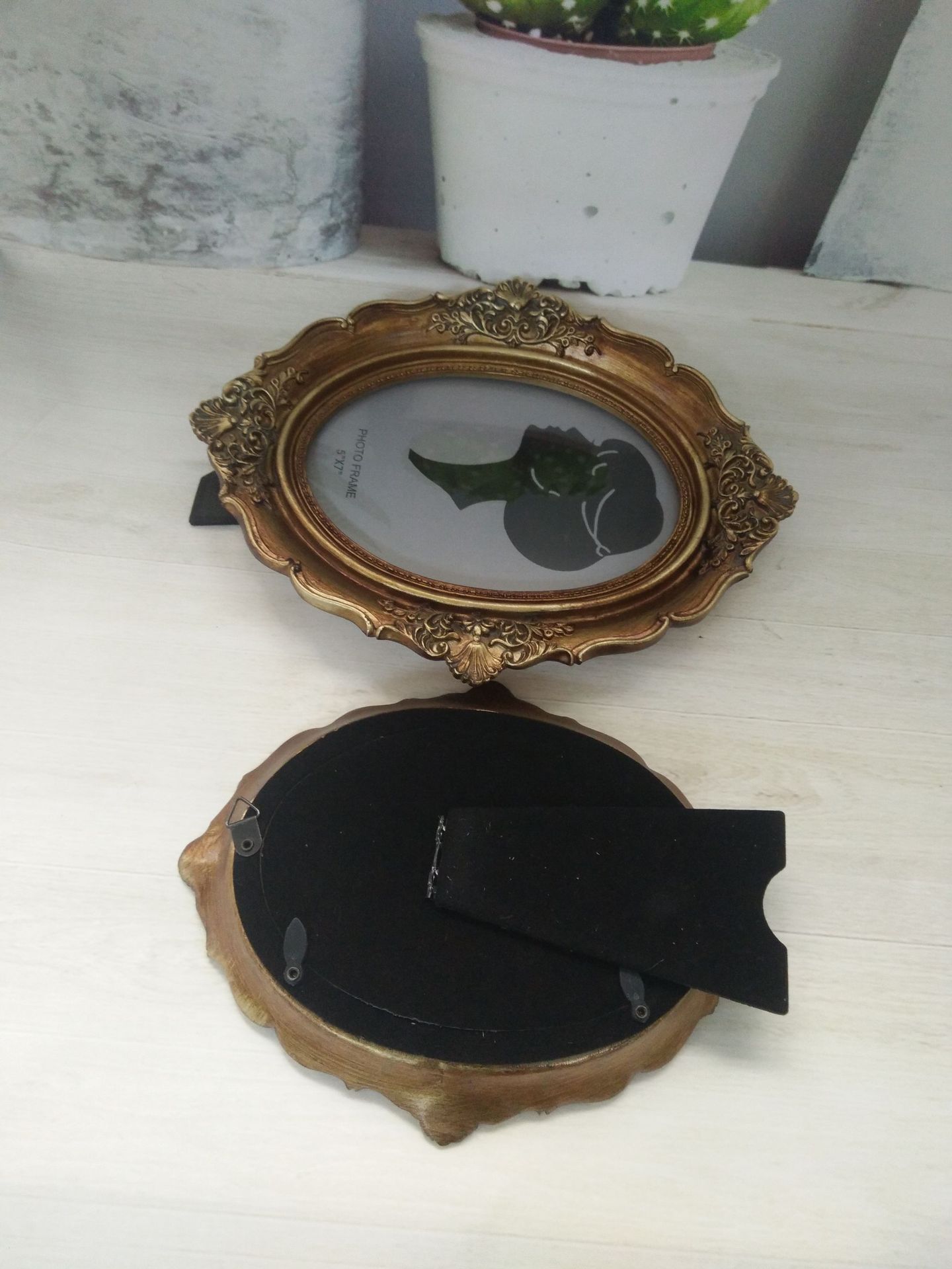 Ovale Dekoration Fotorahmen Wo – Resin Art Photo Frame Bewertung und Preis