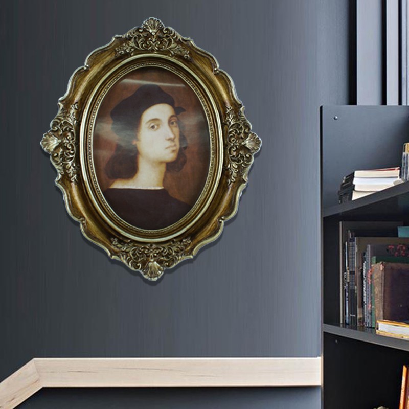 Ovale Dekoration Fotorahmen Wo – Resin Art Photo Frame Bewertung und Preis