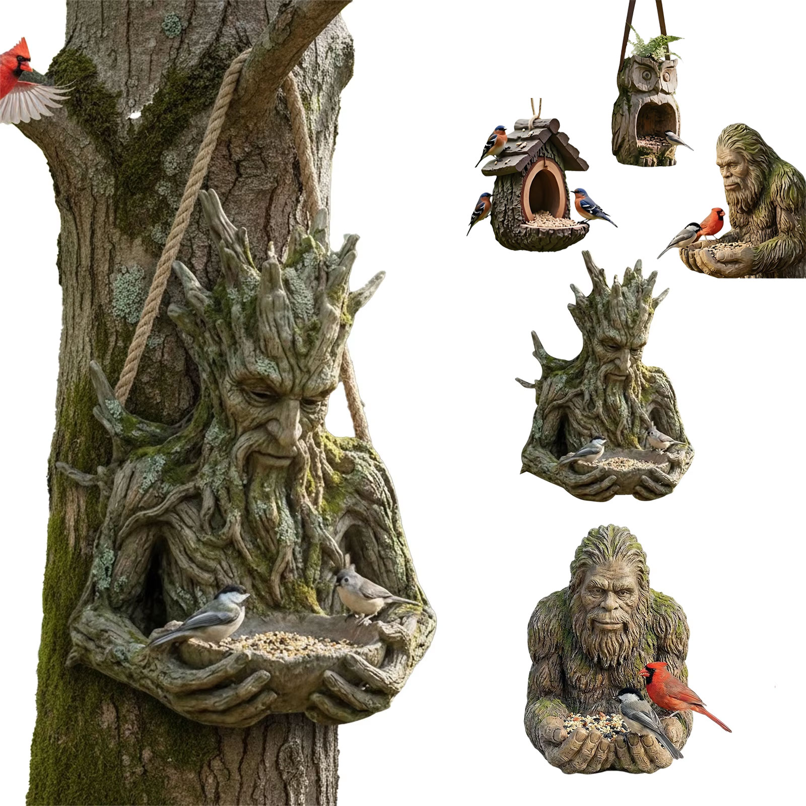 Lustiger Bigfoot-Vogelfuttersp – Resin Art Watch Bewertung und Preis