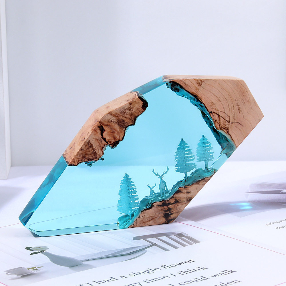 Waldfee-Hirsch Desktop-Kunst P – Resin Art Baby Bewertung und Preis